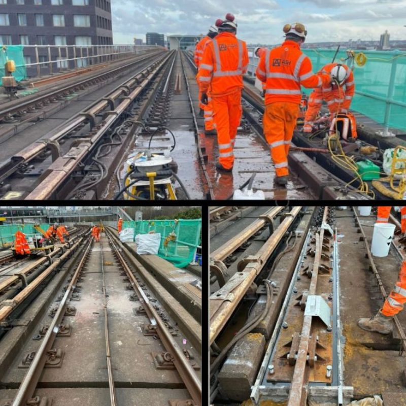Dockland Light Railway March 2024 news item at ASH Construction Group Ltd